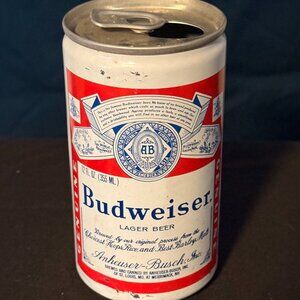 Budweiser lager vintage beer can